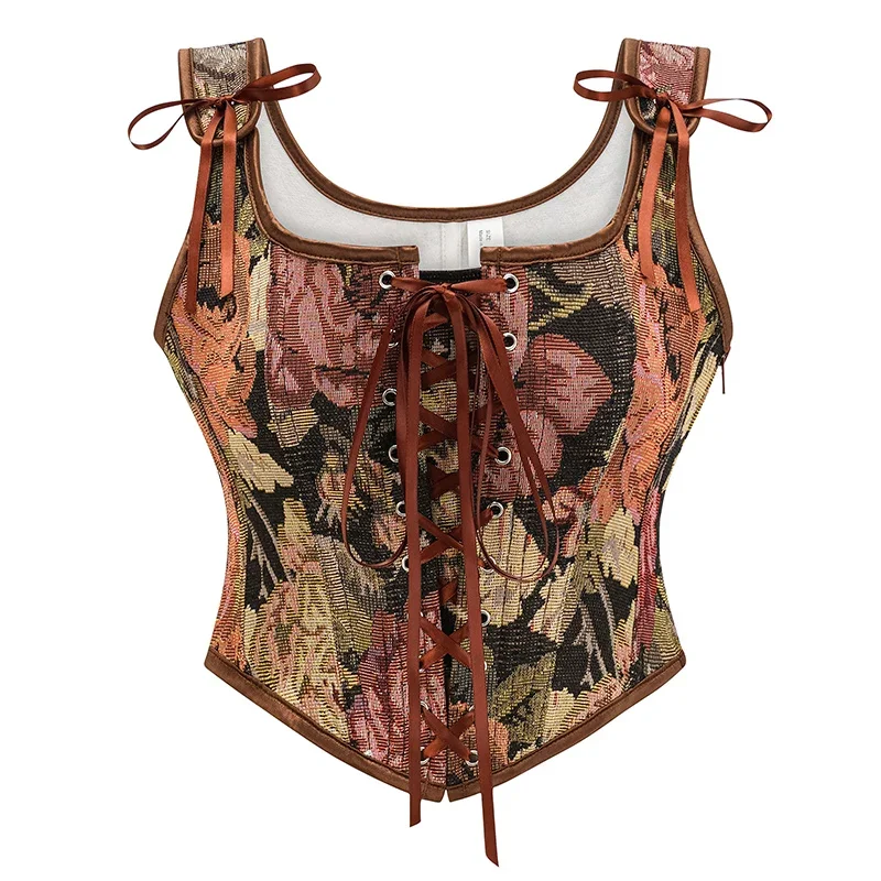 مشد برباط قوطي عتيق للنساء ، م - مراجعة Corset Waist Cinch وسعره