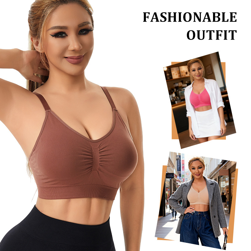 حمالات صدر رياضية لاسلكية للنس - مراجعة Bralette Wireless Soft وسعره