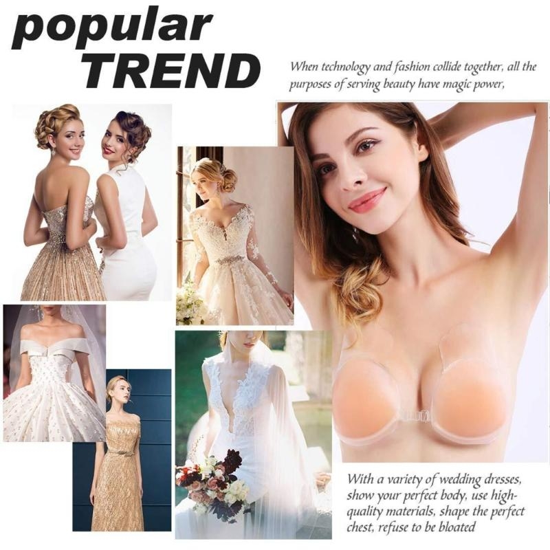 غلاف الحلمة السيليكون الغطاء ا - مراجعة Silicone Bra Adhesive وسعره