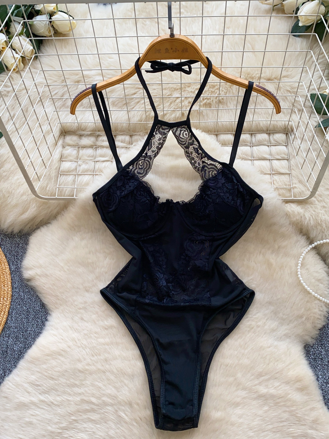 فوملينا ملابس نوم نسائية مثيرة - مراجعة Lace Teddy Lingerie وسعره